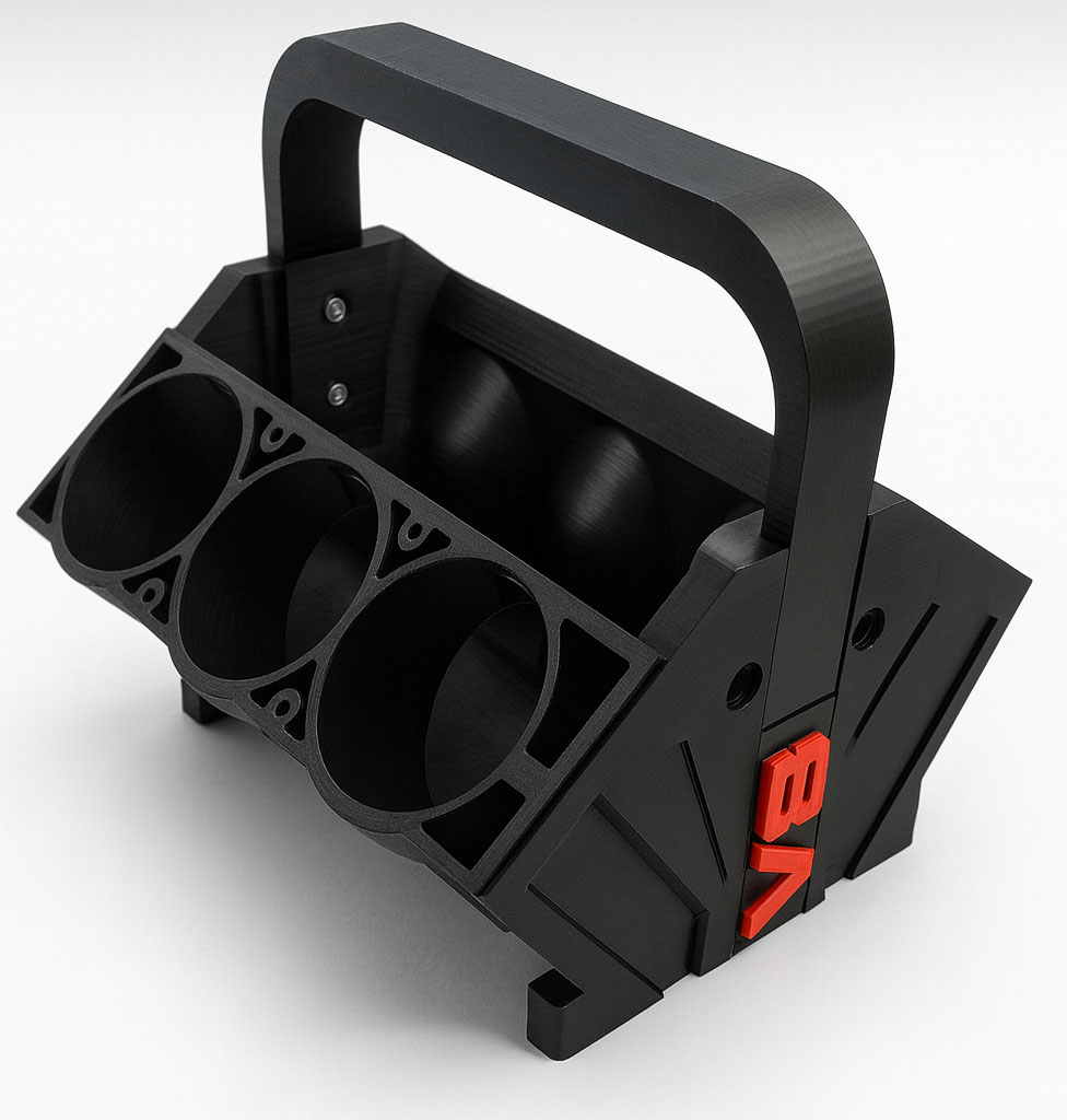 V6 sör tartó rekesz